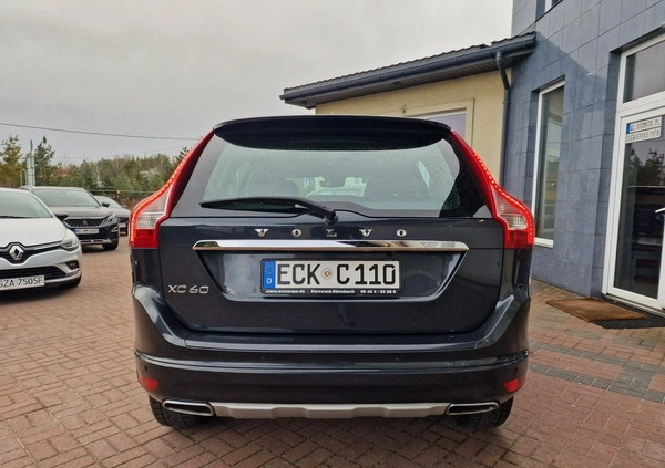 Volvo XC 60 cena 87900 przebieg: 135000, rok produkcji 2017 z Zawiercie małe 596